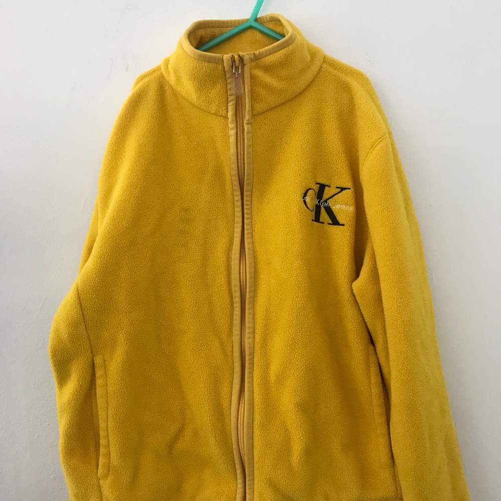 Calvin Klein Yellow Fleece